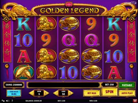 Golden Legend Slot Grátis